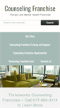 Mobile Screenshot of counselingfranchise.com